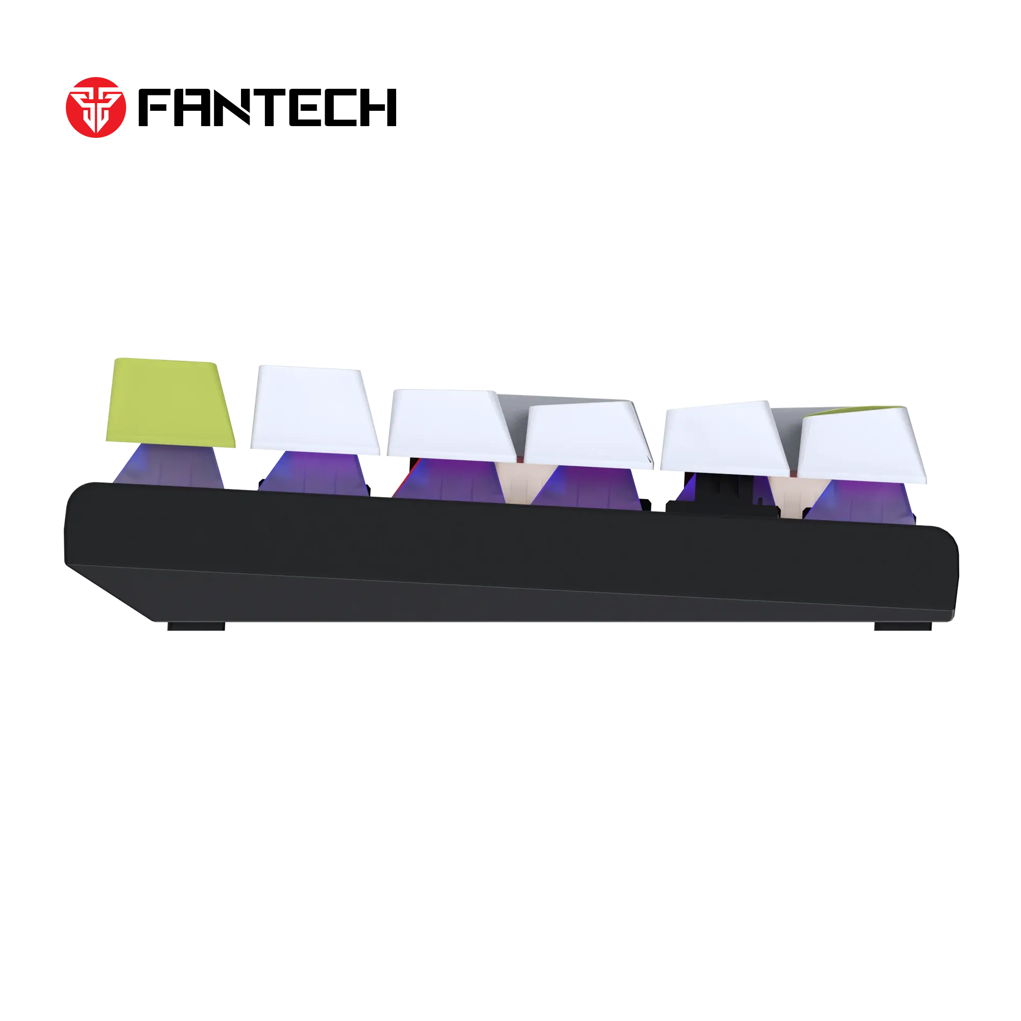 Fantech MK878S ATOM104S Mechanical Gaming Keyboard Mori Edition - White Fantech MK878S ATOM104S Mechanical Gaming Keyboard Mori Edition - White